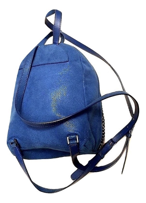 Preowned Stella McCartney Falabella Blue Mini Backpack Size M leather 4
