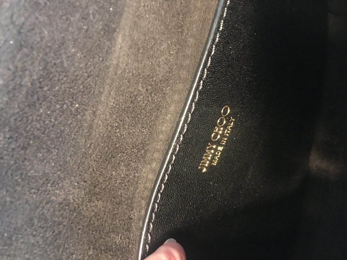 Jimmy Choo Madeline Shoulder Bag Size M Black leather 6