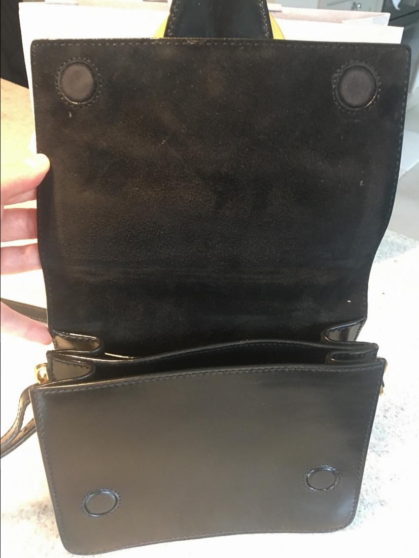 Jimmy Choo Madeline Shoulder Bag Size M Black leather 7
