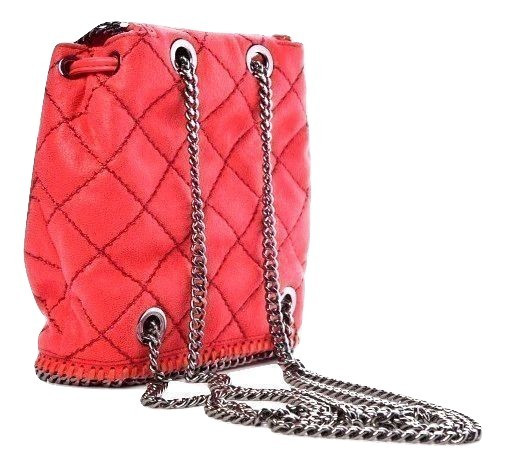 Stella McCartney Red Mini Falabella Backpack Size S leather 2