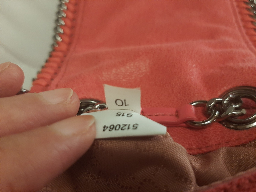 Stella McCartney Red Mini Falabella Backpack Size S leather 9