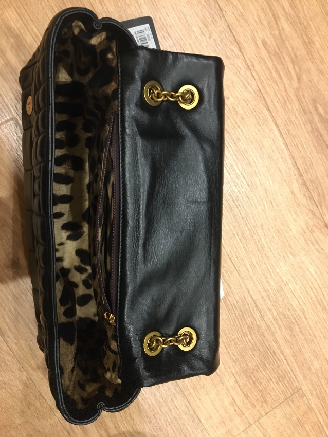 Dolce & Gabbana Black Quilted Leather Shoulder Bag Size M 5