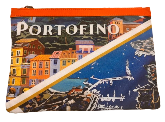 Dolce & Gabbana Portofino Clutch Bag Multi synthetic