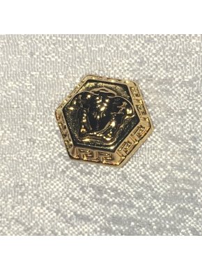 Versace Medusa Head Gold Studs