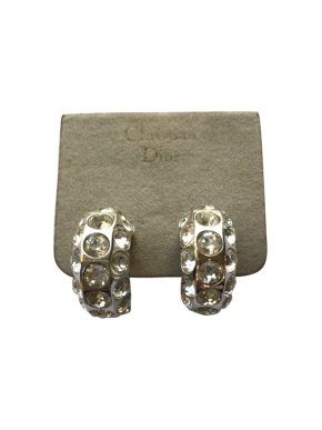 Christian Dior Vintage Crystal Earrings
