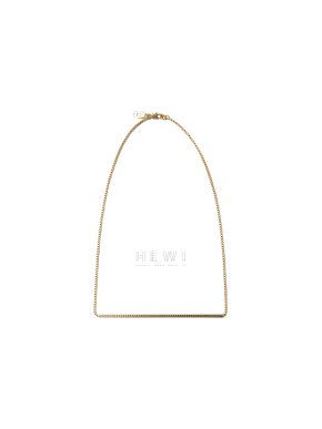 Jasmina Jovy Gold Tone Bar Necklace