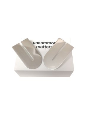 Uncommon Matters Silver Tone U Shape Earrings