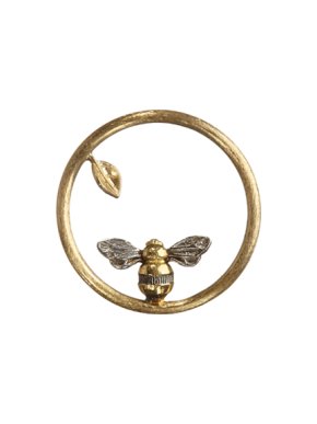 Annoushka 18k Yellow Gold Bee Hoopla Pendant
