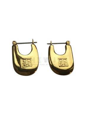Givenchy Vintage Couture Hoop Earrings