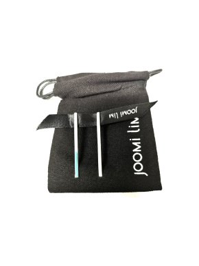 Joomi Lim SIlver Tone Bar Earrings