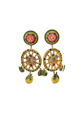 Dolce & Gabbana Sicily Caretto Earrings
