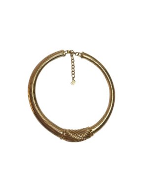 Christian Dior Vintage Yellow Gold Collar
