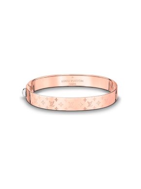 Louis Vuitton Rose Gold Nanogram Bracelet