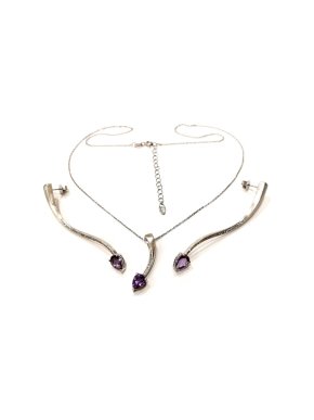 Fei Lu Shooting Star Earrings & Necklace