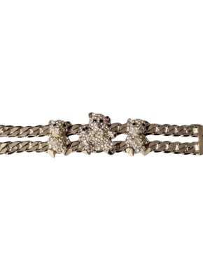 Bespoke Crystal Teddy Chain Bracelet