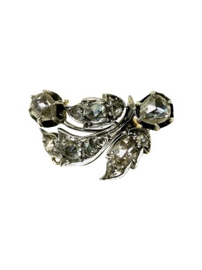 Bespoke Georgian Diamond Set Brooch