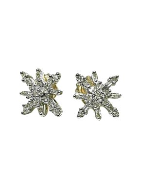 Bespoke Diamond Star Earrings