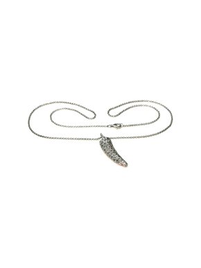 Ylang Ylang Tusk Crystal Necklace