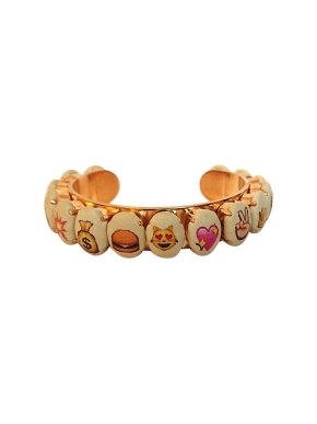 ijoux De Famille Emoticon Choker Bracelet