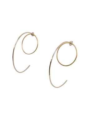 Lilian von Trapp Round Ones & Bow Earrings