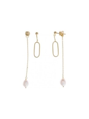 Salvatore Plata Pearl Drop Hook Earrings