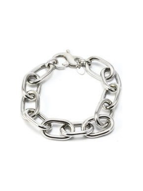 Idandi Sterling Silver Chain Link Bracelet