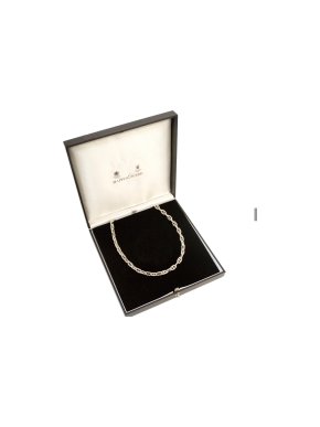 Mappin & Webb Silver Chain Link Necklace