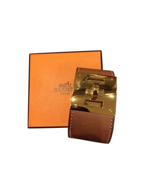 Hermes Gold Kelly Dog Bracelet GHW