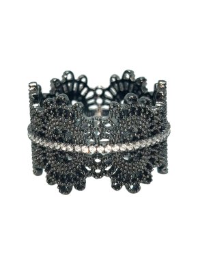 Steok Diamond Set Filigree Ring