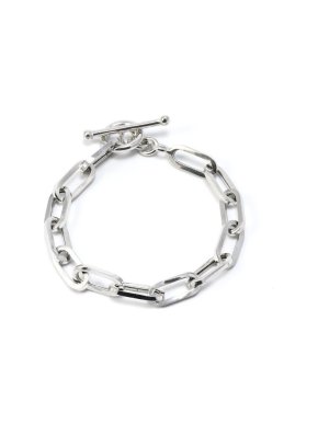 Idandi Sterling Silver Link Handmade Bracelet