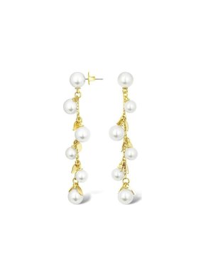 Salvatore Plata Pearl Drop Earrings
