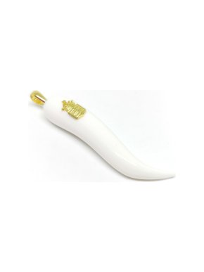 De Grisogono white ceramic pendant