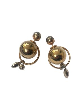 Dior Crystal Drop Mise En DIor Earrings