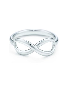 Tiffany & Co. Sterling Silver Infinity Ring