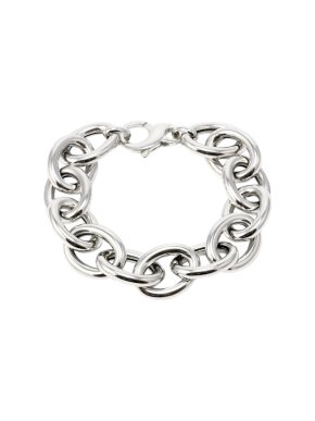 Idandi Sterling Silver Chunky Chain Link Bracelet