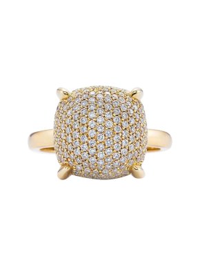 Tiffany & Co Sugar Stack Diamond Bombe Ring