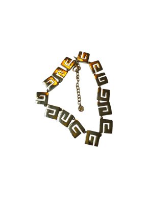 Givenchy Vintage G Link Necklace
