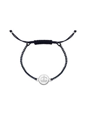 Links of London Ascot Collection Sterling Silver Cord Bracelet