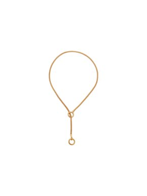 Monica Vinader x Doina 18ct Gold Plated Lariat Necklace