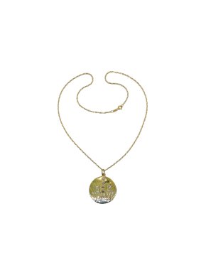 Bespoke 18ct Yellow Gold Talisman Pendant Necklace