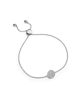 Bucherer 18K White Gold & Diamond B Dimension Bracelet