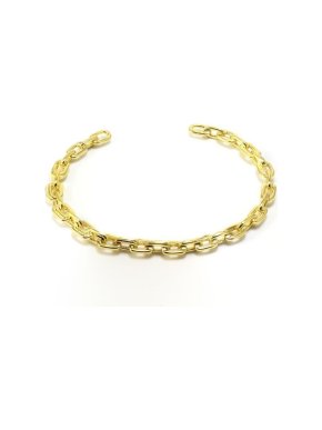 Salvatore Plata Gold Plated Chain Cuff
