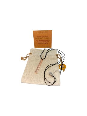 Horning & Hill 'Pave the Way' miniature necklace