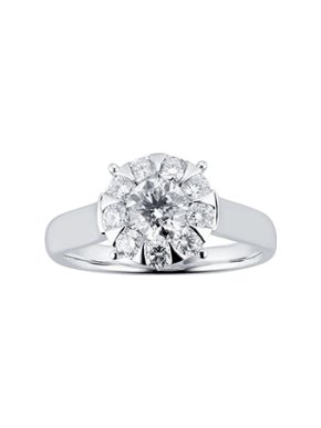Mappin & Webb 18ct White Gold Diamond Ring