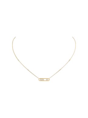 Messika Baby Move 18ct Yellow Gold Diamond Necklace