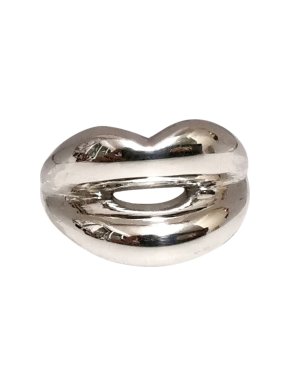 Solange Azagury Partridge Silver Lips Ring