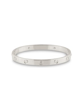 Cartier 18kt White Gold Diamond Love Bracelet