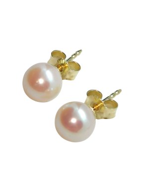 Di Perle Akoya Pearl 14ct Gold Earrings