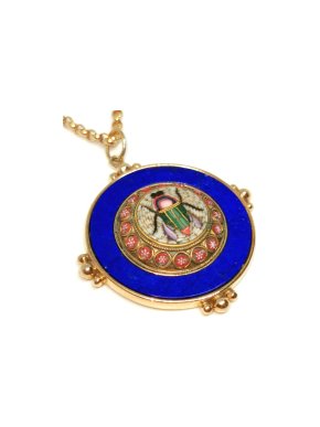 Bespoke Indian Royal Jeweller Scarab Pendant