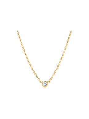 Tiffany & Co. Elsa Peretti Diamonds by the Yard Single Diamond Pendant